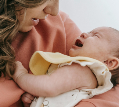 baby die onrustig is